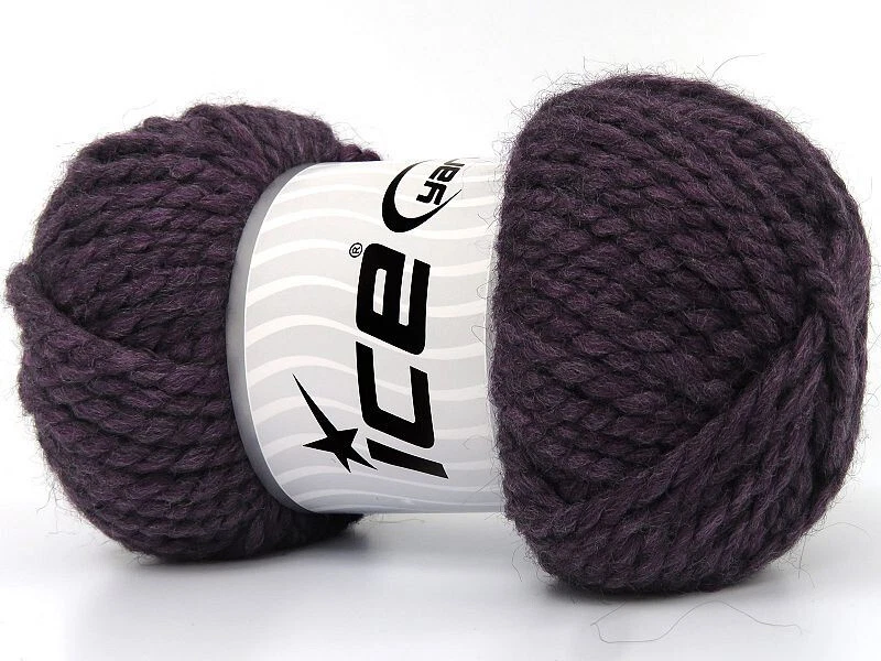 2-Skein Lot Alpine Alpaca Yarn superbulky 2x150g/120m Purple - Image 1 of 4