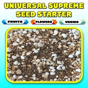 VERMICULITE-PERLITE-UNIVERSAL SEED RAISING-GERMINATION STARTER MIX - Picture 1 of 4