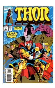 THOR CORPS #1 MARVEL COMICS 1993 QUASI NUOVO + DEFALCO & OLLIFFE - Foto 1 di 2