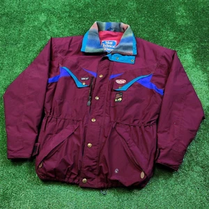 Vintage Mover GORE-TEX Jacke Erwachsene L Bordeaux Technical Skiwear 80s Full Zip Herren * - Bild 1 von 20