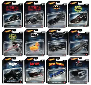 Hot Wheels Batman Premium Collectors 1:50 Diecast Modelo Coche Vehículo de Juguete Nuevo 2022 - Imagen 1 de 25