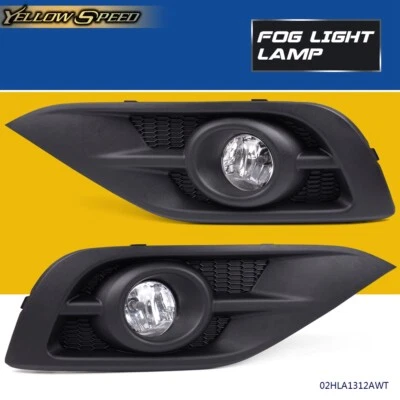 Par de luces antiniebla de parachoques aptas para Honda CR-V CRV 12-14 + interruptor + cableado + bombillas Foto 1 de 4