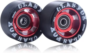 95A Speed/Derby Wheels Aluminum Roller Skate Wheels Indoor Roller Wheel (Set of - Picture 1 of 8