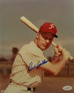Richie Ashburn (d) Signed Philadelphia Phillies 8x10 Photo JSA COA - Picture 1 of 6