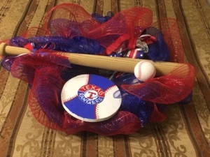 Texas Rangers Door Wreath - Picture 1 of 1