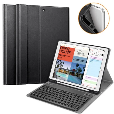 Keybard Case For iPad Pro 12.9 2nd Gen 2017 Slim Shell Cover Bluetooth Keyboard - Image 1 of 4
