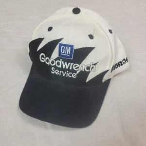 Vintage Logo Athletic Sharktooth SnapBack Hat Dale Earnhardt Goodwrench Service - Picture 1 of 7