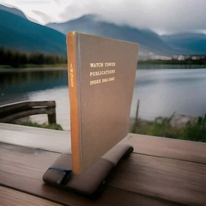 Watch Tower Publications Index 1961-1965 Jehovah Witness Hc Book Watchtower - Imagen 1 de 6