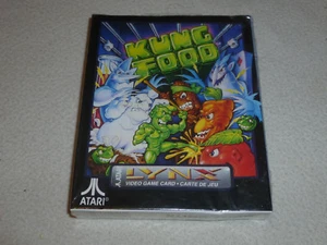 BRAND NEW IN BOX FACTORY SEALED ATARI LYNX VIDEO GAME KUNG FOOD  - Picture 1 of 6