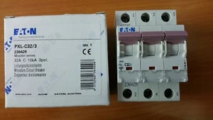 EATON PXL-C32/3 LS Schalter 32A 3p C-Char Leitungsschutzschalter Sicherungsauto.