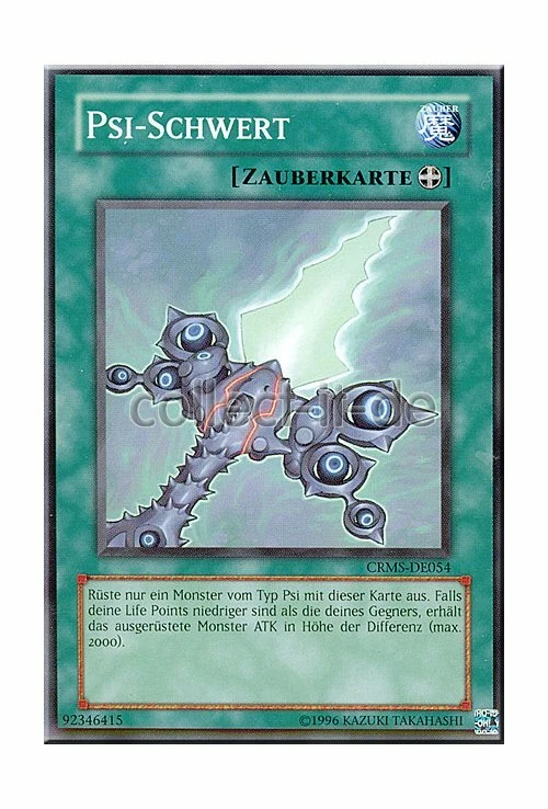 Yugioh CRMS-DE054 Psi-Schwert - Unlimitiert - Bild 1 von 1