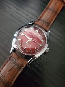 ️🔥NEW OLD Stock Roamer AM017 Mechanical Men's VINTAGE Swiss Watch BEAUTIFUL - Picture 1 of 4