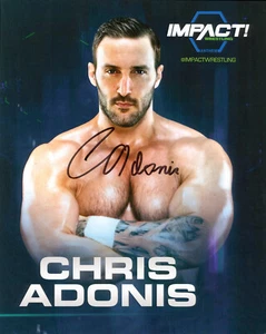 Chris Masters Adonis signed autograph 8x10 photo promo WWE WWF Impact AEW  - Picture 1 of 3