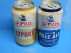 New Shipyard Nautical Pale Golden Ale Export Craft Beer Cans Portland Maine Boat