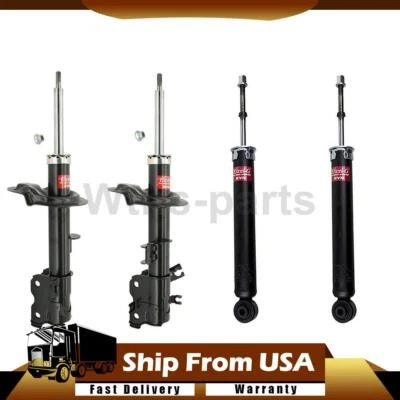 Amortecedores dianteiros traseiros KYB Excl-G conjunto de 4 peças para 2003 2004 2005 Infiniti FX35 - Imagem 1 de 4