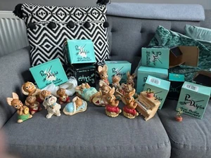PENDELFLOSSE HASE FIGUR SAMMLUNG x 22 VINTAGE 60er JAHRE viele original verpackt - Bild 1 von 10