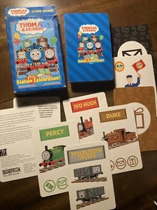 2004 THOMAS THE TRAIN AND FRIENDS STATION CELEBRATION CARD GAME 52 JUMBO CARDS - Picture 1 of 7