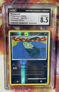2009 Pokemon Platinum #90/127 Remoraid Reverse Holo CGC 8.5 NM-MT+ - Picture 1 of 4