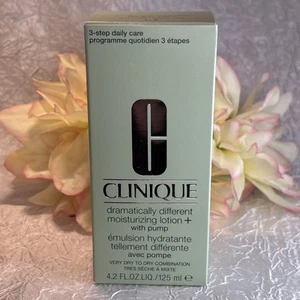 Clinique Dramatically Different Moisturizing Lotion w/Pump 4.2oz/125ml NIB Free - Imagen 1 de 1