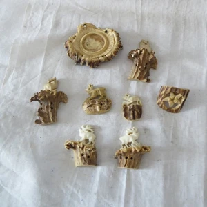 Konvolut Hirschhornknopf Ring etc Hirschhorn Schnitzerei (W2) - Bild 1 von 16