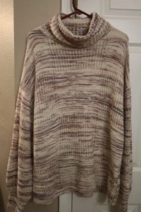 Vintage Liz Claiborne Neiman Marcus Grobstrickjacke Pullover Beige XXL - Bild 1 von 3