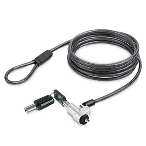 StarTech.com Laptop Cable Lock Compatible With Noble Wedge; 6Ft (2m), Anti-Theft - Photo 1/8