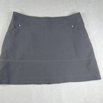 Pantalones cortos de tenis de golf Lija para mujer 12 gris falda ocio Foto 1 de 4