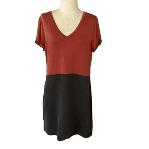 Dolan Left Coast Anthropologie Horizon Colorblock Dress Women’s Large - Picture 1 of 7