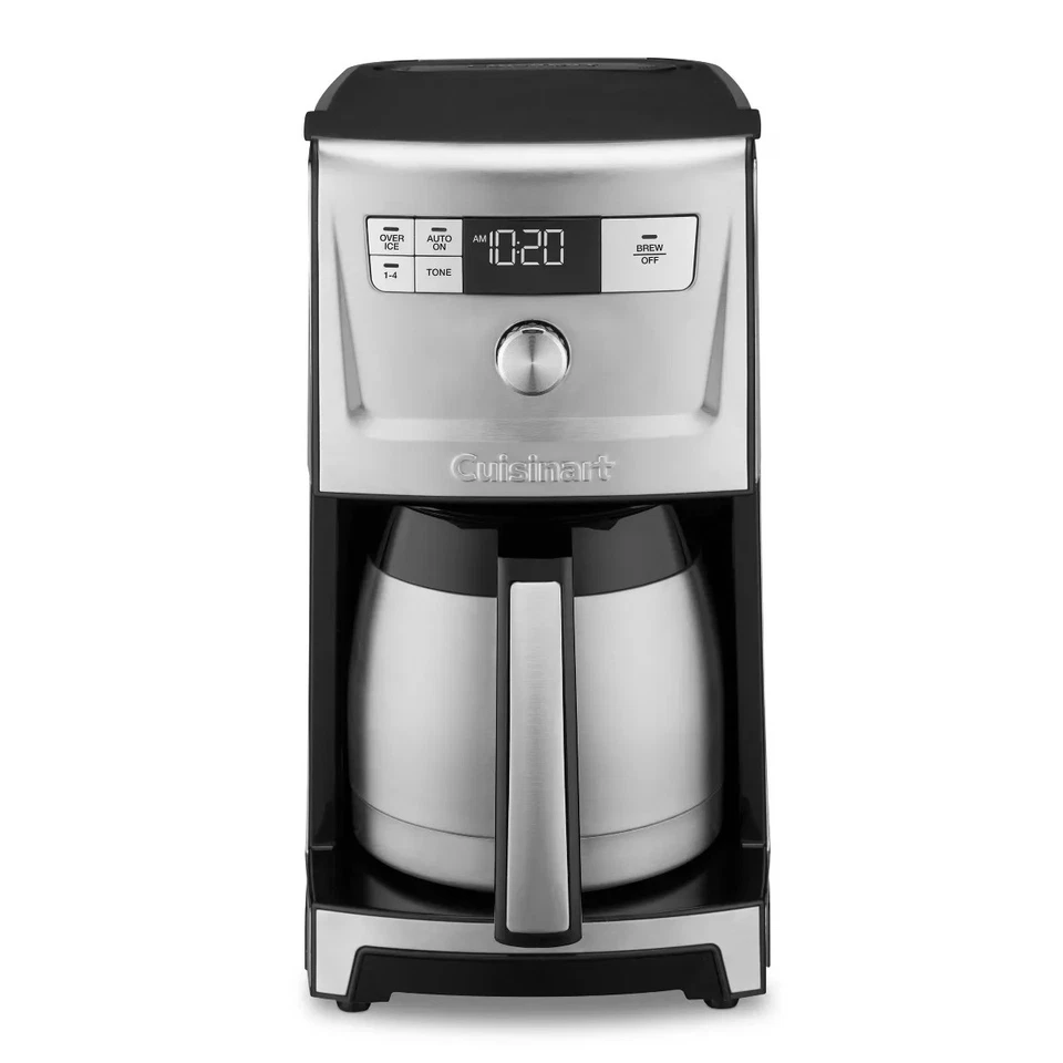 CUISINART 12 CUP PROGRAMMABLE THERMAL COFFEEMAKER - SILVER/BLACK - Image 1 of 4