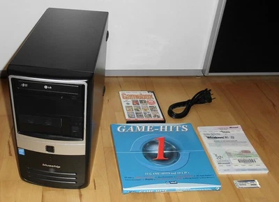Retro PC Pentium IV mit 2,66 GHz Windows 98 SE + XP und Spiele - Bild 1 von 4
