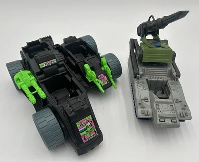 2 vehículos GI Joe de colección 1991 crucero de ataque 1988 fuerza de batalla incompletos Foto 1 de 4