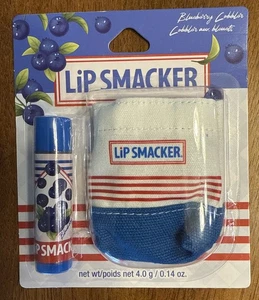 Lip Smacker Blueberry Cobbler Lip Balm W/Mini Tote Keychain NEW - Picture 1 of 2