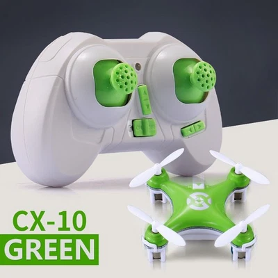 Mini RC Drone 2.4G 4 canales 6 ejes Cuadricóptero LED Giroscopio Juguete Avión con Control Remoto AN Foto 1 de 4
