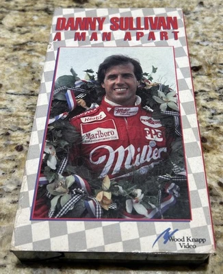 Danny Sullivan A Man Apart Race Car VHS Indianapolis 500 Foto 1 de 3