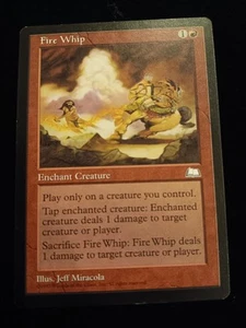 MTG Magic the Gathering Fire Whip (100/167) Weatherlight LP - Picture 1 of 1