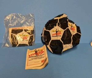 1991 McDonalds Happy Meal Toy Michael Jordan Fitness Fun Challenge Soccer Ball - Picture 1 of 5