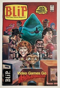 BLIP VIDEO GAMES MAGAZINE #5 - 1983 - Marvel 🔥 VF - Picture 1 of 10