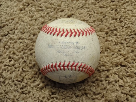 Rawlings 2010 TARGET FIELD INAUGURAL SEASON Baseball~Minnesota Twins~Used Ball Cover