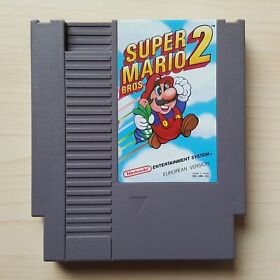 Nintendo NES Super Mario Bros. 2 PAL B Spiel Modul Game Cartridge