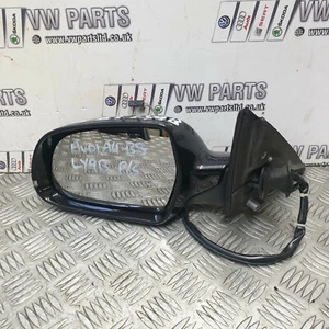ESPEJO RETROVISOR ALA AUDI A4 B8 LADO PASAJERO NEGRO LY9B 08-12 LIGERO INDICADOR GRIETA - Imagen 1 de 12
