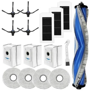 Brush Filter Mop Dust Bag For Ecovacs X5 OMNI/X5 PRO OMNI Robot Vacuum Cleaner - Picture 1 of 10