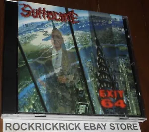 SUFFOCATE - EXIT 64 -9 TRACK CD- GREAT WHITE NORTH GWN002 MADE IN CANADA - Picture 1 of 3