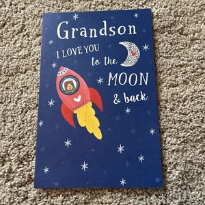 Loving Valentine's Day Card for GRANDSON. American Greetings Inexpensive - Picture 1 of 4
