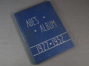 1952 Abes Album Jahrbuch Abraham Lincoln Junior High Rockford Illinois + Extras - Bild 1 von 11