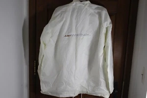 Vintage Whitney Houston "Just Whitney" weiß Promo Staff Windbreaker Jacke XL - Bild 1 von 4