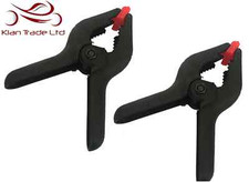 4PC 10.2cm Nylon Schwerlast Federklammern - Schnell Automatisch Freigabe Studio