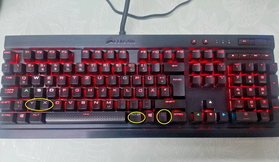 Corsair K70 RGB MK.2 Rapidfire Gaming Tastatur Cherry MX Speed Bitte LESEN - Bild 1 von 1