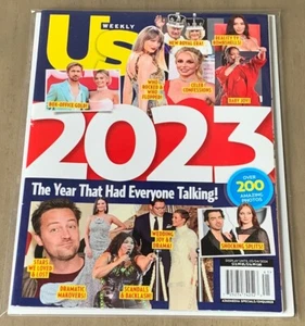 US WEEKLY 2023 Year In Review Magazine Taylor Swift Matthew Perry Rihanna - Picture 1 of 1