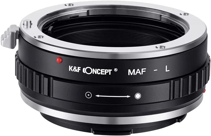 K&F Concept Lens Mount Adapter for Sony A Minolta AF Lens to L Mount Camera Body - Image 1 of 4