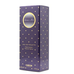 AIMEZ-MOI by Caron 3.3 oz (100 ml) eau de toilette spray for women Rare/Vintage - Picture 1 of 3